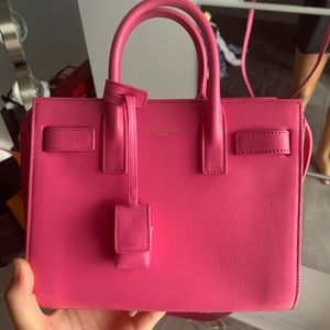 Saint Laurent Sac de Jour BB PINK